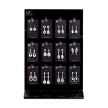 Load image into Gallery viewer, #17567- 24 Pair Assorted CZ Dangle Earring Assortment with Display