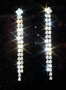 #13108 - Diamond Drop Dangling Earrings