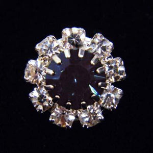 #14062 Medium Rhinestone Rosette Button - Montana Center