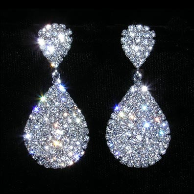 #15074 - Stone Teardrop Earring