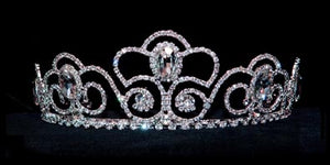 #16016 Small Floral Waves  Tiara