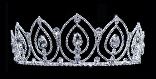 #16040 - Glacier Queen Tiara with Combs