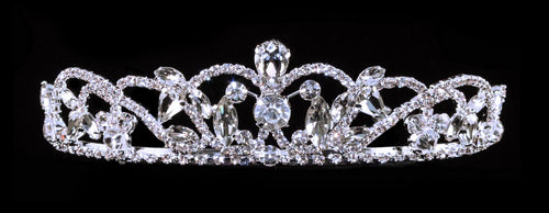 #16241 - Royal Princess Cluster Tiara with Combs - 1.5