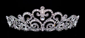 #16517 Pave Princess Tiara with Combs - 1.75