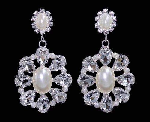 #16556 - Victorian Ball Drop Earrings