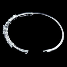 Load image into Gallery viewer, #17187 - Graduated CZ Cuff Bracelet