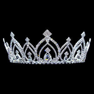 #17209 - Extreme Sparkle Tiara with Combs - 2.5