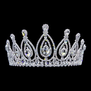 #17215 - Royal Statement Tiara with Combs - 3